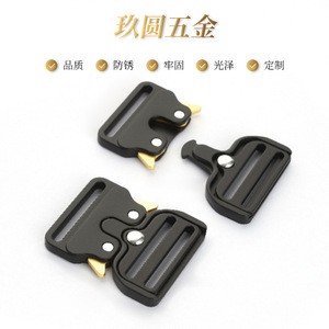 หัวเข็มขัดพลาสติก Jiuyuan ขนาด 42 มม. แบบปลดเร็ว สำหรับปลอกคอสัตว์เลี้ยง สีดำ ทำจากโลหะผสมสังกะสี - Product Image 1