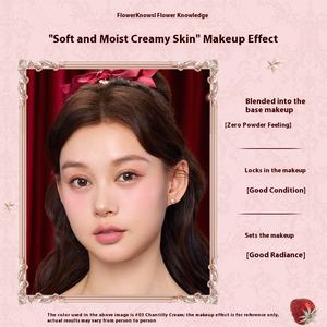 Flower Knows Fraise Cupidon Fard à joues liquide Crème rougissante exclusive <span class=keywords><strong>Contour</strong></span> du visage Crème de maquillage 6 couleurs - Product Image 3