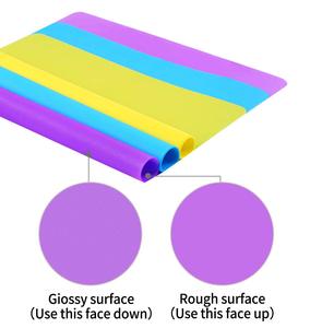 Custom Silicone Painting Station <b>Mat</b> for Kids Bpa Free <b>Large</b> Silicone Craft <b>Mat</b> Silicone Art <b>Mat</b> for Painting - Product Image 5