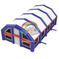 Offre Spéciale tentes gonflables de publicité extérieure de logo personnalisé grande maison gonflable extérieure pour des événements avec l'accessoire de ventilateur