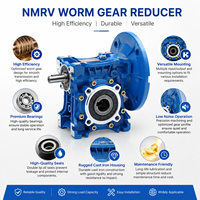 Réducteur à vis sans fin NMRV, boîte de vitesses à vis sans fin, réducteur d'angle droit pour moteur électrique, unité de réduction de vitesse, direct usine