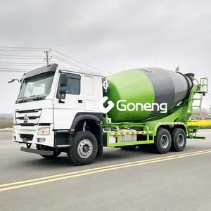 self loading mixer truck cement sino howo 6*4 concrete mixer truck price good in china