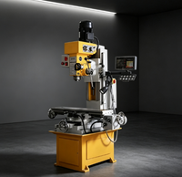 Machine de perçage et de fraisage industrielle ZX50C pour le perçage, le fraisage et le taraudage de pièces métalliques