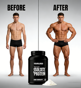 Isolat de protéines de lactosérum pur en poudre 100% naturel - Absorption rapide, faible teneur en lactose pour <span class=keywords><strong>le</strong></span> soutien musculaire, complément nutritionnel pour adultes - Product Image 3