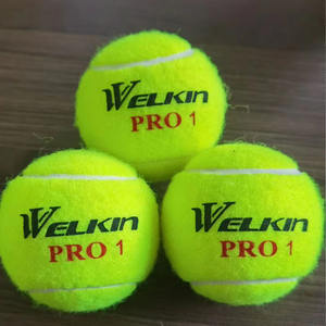 Balles <span class=keywords><strong>de</strong></span> tennis <span class=keywords><strong>de</strong></span> qualité supérieure avec logo personnalisé, taille et <span class=keywords><strong>poids</strong></span> officiels, en feutre durable, pour entraînement et matchs en club – Fournisseur direct usine - Product Image 2