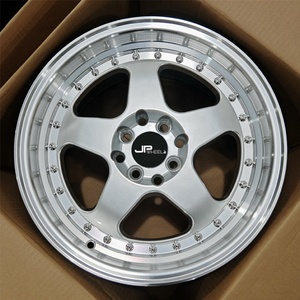Jantes de voiture en alliage JPwheels Aftermarket Cast <span class=keywords><strong>4x100</strong></span> 4x114.3 DOT/TUV 15 16 17 <span class=keywords><strong>pouces</strong></span> # M3041 - Product Image 5
