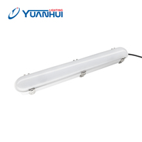 Luminaire imperméable d'atelier de lampe de plafond de preuve de temps monté par Surface d'entrepôt de 3FT 6FT 7FT