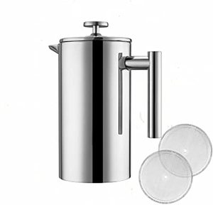 <span class=keywords><strong>Cafetière</strong></span> à double paroi isolée sous vide de 20 oz (600 ml) en acier inoxydable de haute qualité, vente en gros - Product Image 4