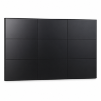Mur vidéo LCD 65 pouces avec cadre de 0,88 mm, écran de raccordement HD sans soudure pour hall d'entreprise de luxe