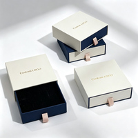 Boîte à tiroir personnalisée avec impression, estampage à chaud, emballage rigide en carton, boîte cadeau coulissante de luxe