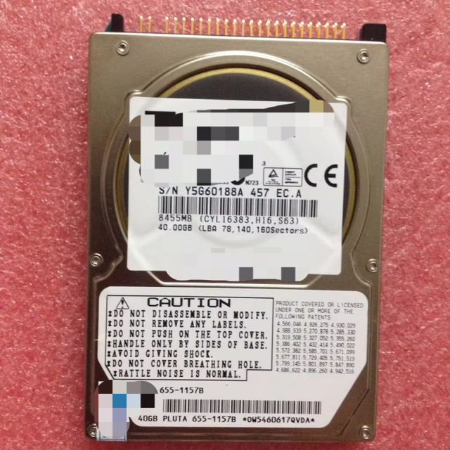 MK4025GAS 40 GB 40GB 4200 RPM 2.5" IDE PATA Hard Drive for Laptop HDD PAC PLC Controller -Ready to Ship