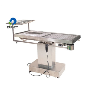 EUR VET Équipement vétérinaire le plus vendu Facile à nettoyer Table d'opération vétérinaire en acier inoxydable Table chirurgicale Équipée de mailles - Product Image 5
