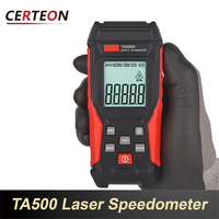 Appareil portable sans contact à double mode pour mesurer la vitesse de moteur et d'engin Tachymètre laser