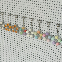Porte-clés anti-stress Macaron rotatif en forme de bouton, clavier de poussoir, gadget amusant pour la décompression