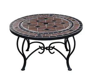 Kayrak taş masa yakacak barbekü izgara isıtıcı mozaik masa ucuz fiyat ile ateş çukuru