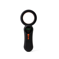 Nuevo Lector de Microchip RFID para Animales, Forma Innovadora, FDX-B EMID 134.2kHz 125kHz, Baja Frecuencia, ABS, 800 ID, Distancia de Lectura de 30mm, Control de Acceso