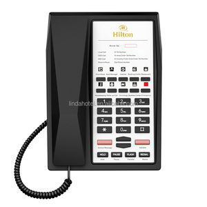 Teléfono inalámbrico de alta calidad para habitación de Hotel, teléfono fijo de marcación rápida ABS con un solo toque para habitación de Hotel - Product Image 3