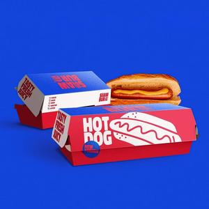 Caja de Papel Kraft para Alimentos con Logotipo Personalizado a <span class=keywords><strong>Precio</strong></span> de Fábrica, Caja de Almuerzo Bento Plegable, Reciclable y Desechable para Llevar - Product Image 2