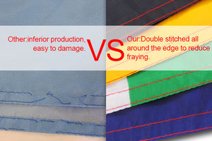 Bandera asiriana de 3x5, Bandera de Nylon de superpoliéster, doble cosido, calidad Premium, bandera asiriana de interior - Product Image 6