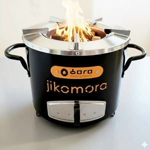 Jikokoa <span class=keywords><strong>Ecoa</strong></span> Estufa de Leña Económica Mejorada sin Humo para Cocinar, Parrilla y Brasero sin Humo para África - Product Image 2