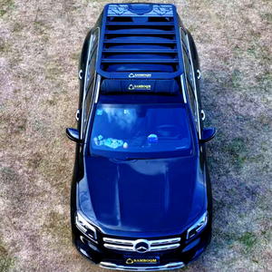 Plateforme de <span class=keywords><strong>porte</strong></span>-bagages pour <span class=keywords><strong>Mercedes</strong></span>-Benz GLB - <span class=keywords><strong>Porte</strong></span>-bagages robuste pour bagages et équipement - Product Image 2