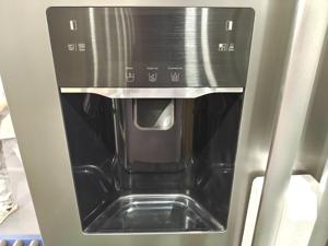 Réfrigérateur encastrable 90 cm 501L avec machine à glaçons, système de dégivrage automatique, 342L réfrigérateur + 159L congélateur, gris, usage domestique - Product Image 1