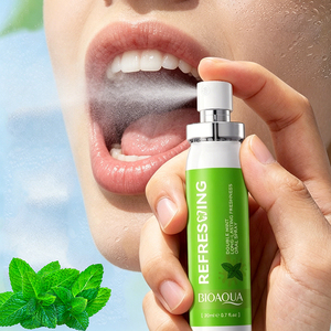 <span class=keywords><strong>Spray</strong></span> buccal Double Menthe 20 ml, fraîcheur longue durée, <span class=keywords><strong>haleine</strong></span> fraîche, rafraîchissement rapide, <span class=keywords><strong>anti</strong></span>-<span class=keywords><strong>mauvaise</strong></span> <span class=keywords><strong>haleine</strong></span> - Product Image 1