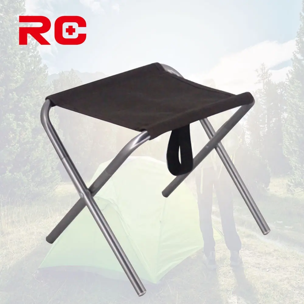 Sillas de Camping al aire libre, asiento plegable retráctil de altura ajustable para interiores, jardín, senderismo, pesca y barbacoa