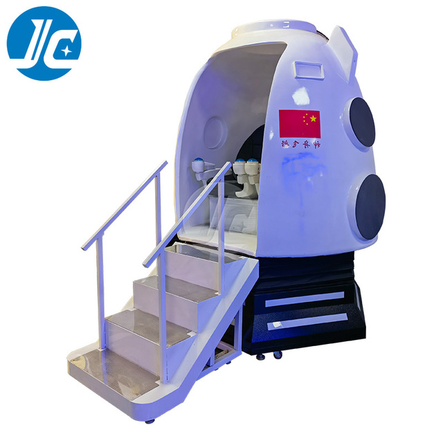 VR Aircraft Simulator Flying Cinema Amusement Equipment Fiberglass Steel Adventure Park Indoor Dynamic Simulator