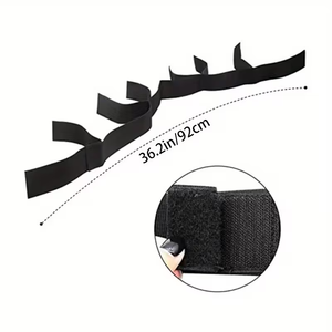 4 pièces Jouets sexuels pour adultes : Menottes à jambes écartées avec accessoires <span class=keywords><strong>de</strong></span> réglage SM, Jouets <span class=keywords><strong>de</strong></span> bondage SM, Fouet, Masque pour les yeux, Bâillon - Product Image 3