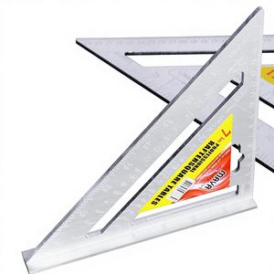 Endüstriyel Alüminyum Alaşımlı Ahşap İşleme Üçgen Açıölçer Dik Açı Cetveli Çok Fonksiyonlu Büyük Boy DIY 3 Yıl OEM/ODM - Product Image 2