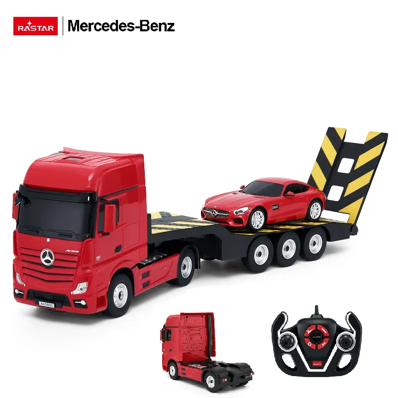 china suppliers Rastar 1:26 Mercedes-Benz Actros Remote Control Toy Truck rc tractor construction vehicle tractor trailer