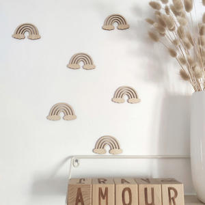 Décorations murales Offre Spéciale Stickers muraux <span class=keywords><strong>en</strong></span> bois créatifs Stickers muraux pour <span class=keywords><strong>chambre</strong></span> d'enfant - Product Image 1