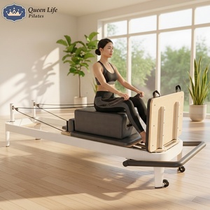 Queenlife 2026 Reformer de Aluminio Blanco Estilo Australiano de Última Tendencia, Máquina de Calidad para Terapia de Core y Cuerpo Srp02-4a 1. - Product Image 5