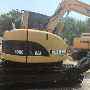 Mini excavadora rippa de alta calidad original cat308c 8ton mini excavadora usada oruga hidráulica envío global rápido - Product Image 1