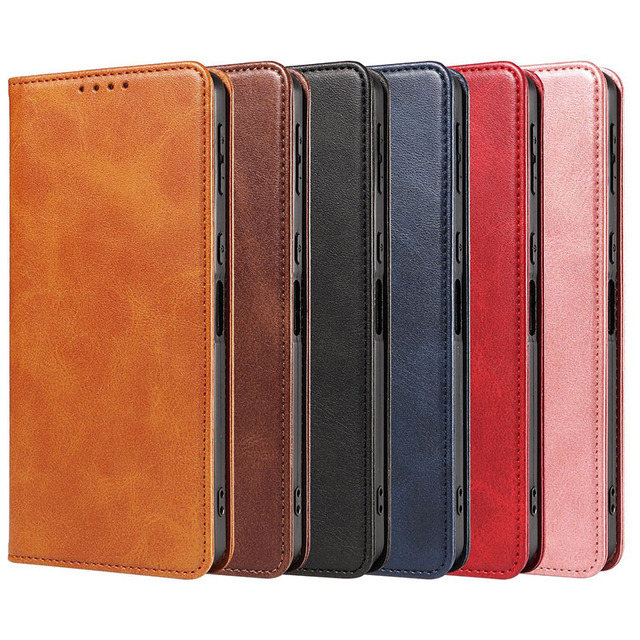 Oneplus Nord N10 N100 N200 CE2 CE3 5T 7T 8T 9R ACE2 PU Leather Magnetic Flip Card Wallet Phone Case