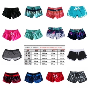 <span class=keywords><strong>Pantaloncini</strong></span> da bagno da donna con stampa digitale elasticizzata a 4 vie <span class=keywords><strong>pantaloncini</strong></span> da Surf da spiaggia traspiranti <span class=keywords><strong>pantaloncini</strong></span> da Surf da ragazza per sport da spiaggia - Product Image 6