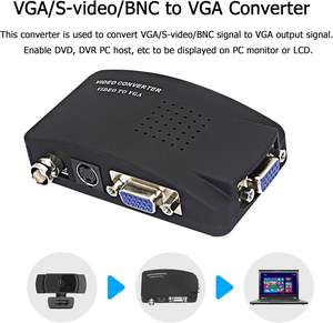 Convertidor de CCTV BNC a VGA, Adaptador de DVR de Cámara de Seguridad a VGA con Entrada BNC, Convertidor de <span class=keywords><strong>Video</strong></span> HD 1080p - Product Image 6