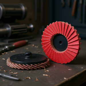 Disco de Láminas Cerámicas Fervi Mini de 40 mm para Pulir y Desbastar Metal - Product Image 3