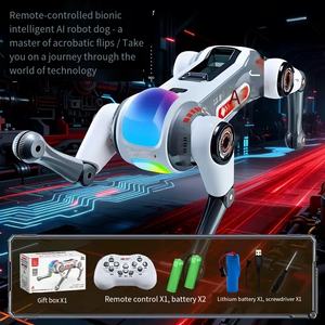 Chien robot intelligent électrique avec IA, commande vocale programmable, chant et danse, jouet pour enfants, animal de compagnie électronique - Product Image 5