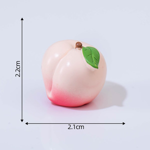 OEM ODM mainan rumah boneka pendukung aksesori diy 3d resin miniatur buah patung kecil - Product Image 6