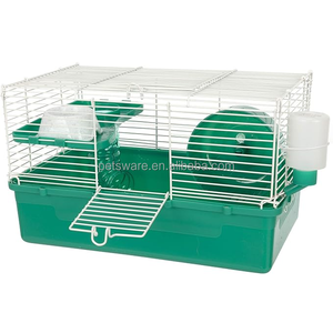<span class=keywords><strong>Jaula</strong></span> para hámster <span class=keywords><strong>de</strong></span> 2 niveles, <span class=keywords><strong>jaula</strong></span> para animales pequeños <span class=keywords><strong>con</strong></span> <span class=keywords><strong>tubos</strong></span> <span class=keywords><strong>de</strong></span> rueda <span class=keywords><strong>de</strong></span> ejercicio, cuenco deslizante para comida, botella <span class=keywords><strong>de</strong></span> agua, componentes incluidos - Product Image 2