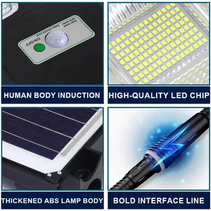 Panel <span class=keywords><strong>Solar</strong></span> de Alta Calidad Más Vendido, Lámpara <span class=keywords><strong>Solar</strong></span> <span class=keywords><strong>LED</strong></span> Impermeable IP65, <span class=keywords><strong>Luces</strong></span> de Seguridad Solares de 10000w con Certificación CE - Product Image 6