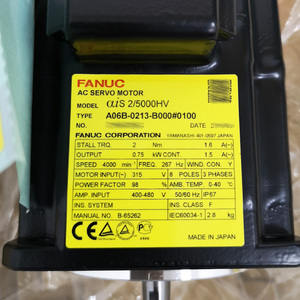 A06B-0213-B000#0100 FANUC AC Servo Motor for Cnc Machines - Product Image 2