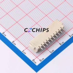 ZX-XH2.54-10PWT Wire-to-Board Pin Header SMD,P=2.5mm,Horizontal Mount Connector 1x10P 2.5mm Horizontal Mount XH - Product Image 2