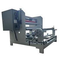 Nouvelle machine de refendage et de rembobinage automatique rapide pour film plastique et ruban, avec moteur électrique, roulement et engrenage, haute productivité, pour bande de film.