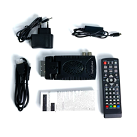 Receptor de TV Digital Terrestre DVB T2 Full HD 1080P H.265 HEVC, Decodificador DVB T2 FTA para Europa, OEM, ODM, Venta al por Mayor