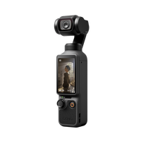 Fotocamera Gimbal Tascabile da 1 Pollice con Controllo Gestuale, Ricarica Rapida, Video 4K/240fps, Schermo Rotante da 2 Pollici, Fotocamera Portatile