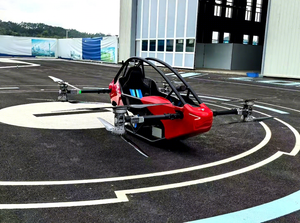 Nouvelle voiture électrique volante, ultralégère, alimentée par batterie, aéronef eVTOL en fibre de carbone, avec pilote automatique, pour la mobilité urbaine et le transport de passagers - Product Image 5