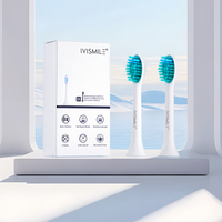 Tête de brosse à dents électrique compatible avec la brosse à dents électrique IVISMILE Brosse de remplacement Brosse pour les gencives sensibles